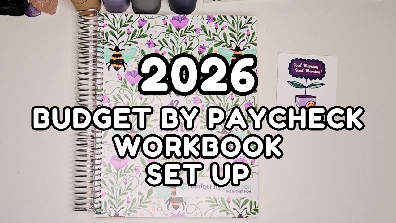 Рабочая тетрадь «Бюджет по зарплате» от Budget Mom: составление январского календаря и ежемесячно...