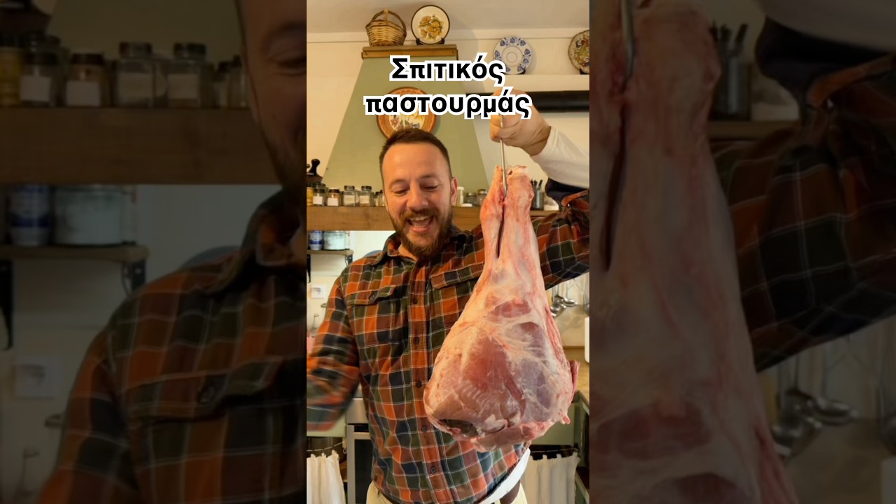 Σπιτικός Παστουρμάς για τα Χριστούγεννα  