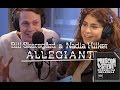 Bill Skarsgard and Nadia Hilker of The Divergent Series: Allegiant - Preston & Steve's Daily Rush