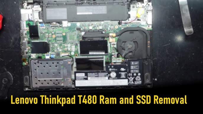 Lenovo Thinkpad T480 Upgrade RAM, SSD, Battery - YouTube