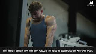 Triceps Pressdown (Bar)