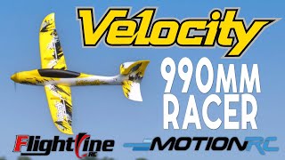 FlightLine Velocity 990mm Racer Airplane Overview | Motion RC