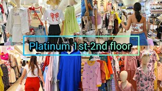 Walking at Platinum Fashion Mall 1st-2nd floor Bangkok Shopping Mall, แพลตตินั่ม Update 24/05/24