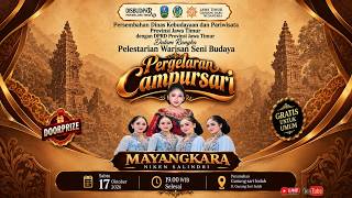 Download lagu CAMPURSARI MAYANGKARA NIKEN SALINDRY ' PERSEMBAHAN DISBUDPAR PROV.JATIM & DPRD PROV.JATIM ' SURABAYA