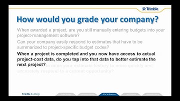 The New Lifecycle of an Estimate from Trimble Buildings   WinEst -- Prolog -- Modelogix