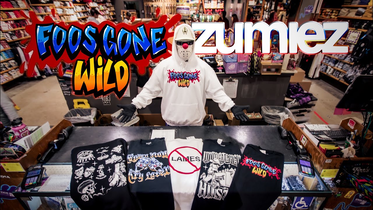 FOOS GONE WILD NOW AT ZUMIEZ! (VLOG) YouTube