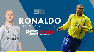 Ronaldo Nazario - Pes 2019 Stats, Face & Body