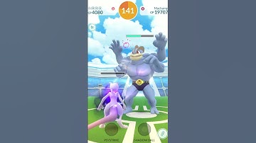 Psystrike Mewtwo Vs Machamp Raid