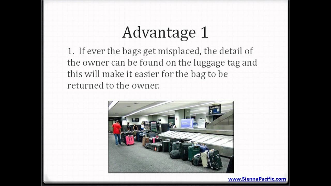 Fundraising Idea Custom Luggage Tags YouTube