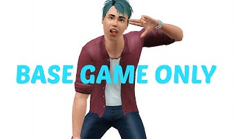 Sims 3 Create a Sim: Base Game ONLY
