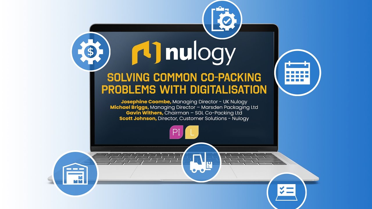 'Solving common co-packing problems with digitalisation' Nulogy Webinar