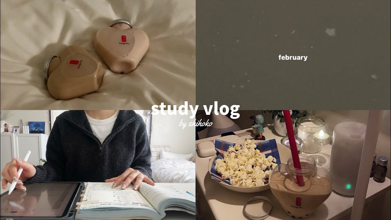 【Eng】study vlog☃️🌙 | 大学生の華金の過ごし方 | 自分へのご褒美にレイトショーを開催した日🎥🎞️𓂃𓈒 𓂂𓏸