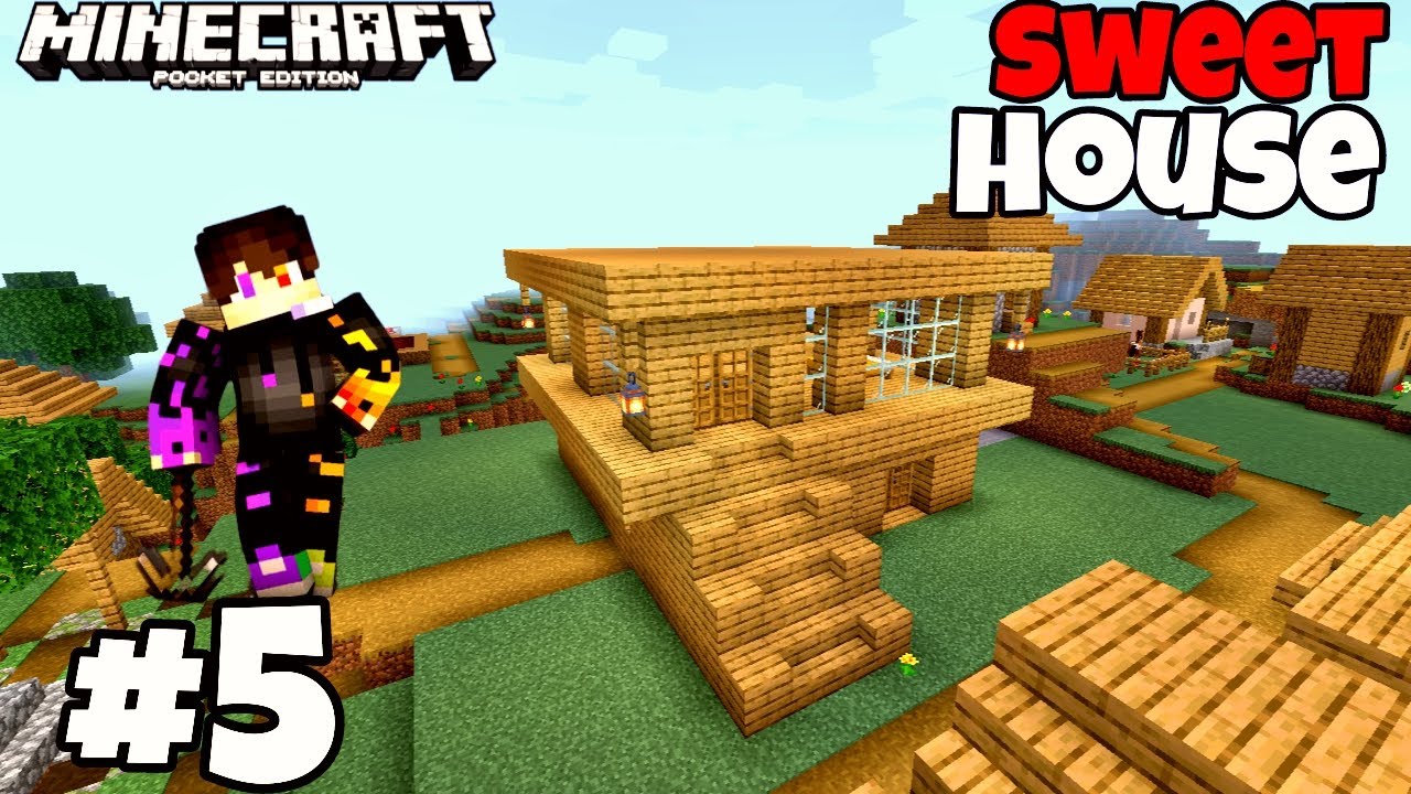 I Make A Beautiful House In My Minecraft Survival World | Minecraft ...