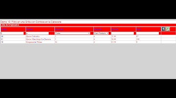 Curso de MVC CIPSA - Demo 10 (Parte 2) - Grilla de Productos con Combos en la Cabecera
