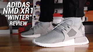 ADIDAS NMD XR1 WINTER REVIEW - YouTube