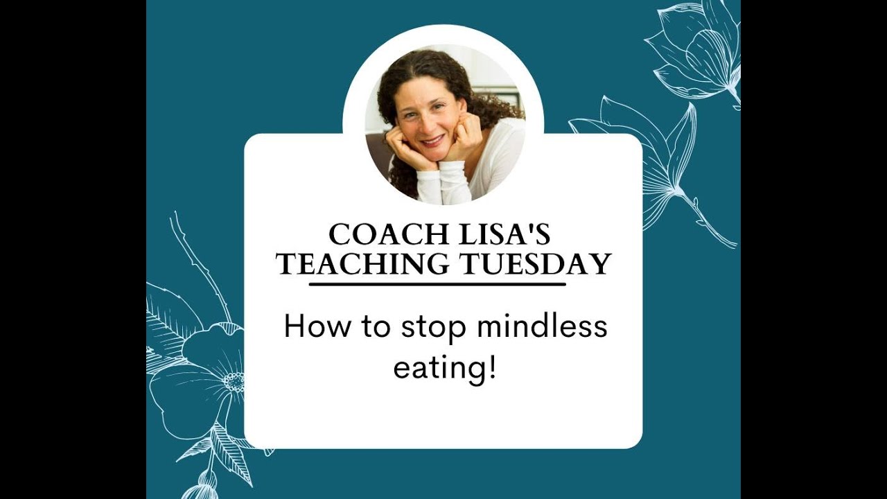 How to stop eating Mindlessly - YouTube