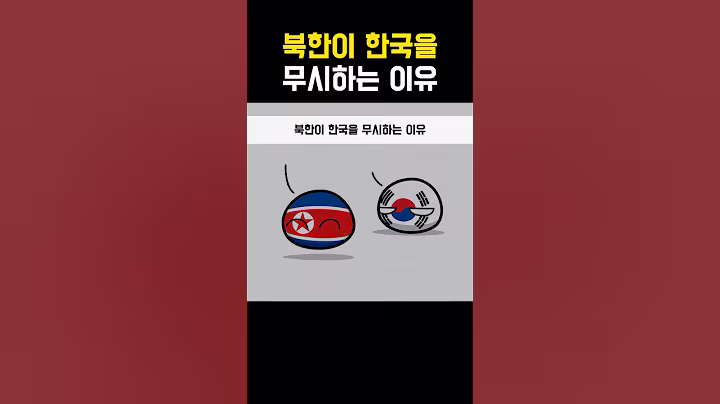 북한이 한국을 무시하는 이유#short#shortvideo#shorts