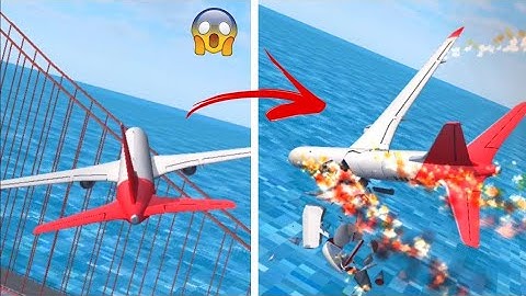 REALISTIC PLANE CRASHES in an Android Game?! | Plane Crash Flight Simulator review #viral #simulator