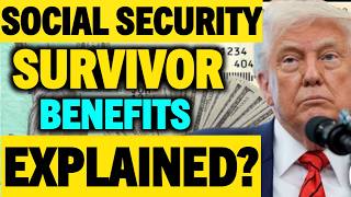 SOCIAL SECURITY SURVIVOR BENEFITS EXPLAINED? SSA SSI SSDI VA PAYMENT UPDATE?