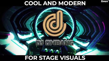 Create vj loops for stage visual with your logo - Best Logo Animation service