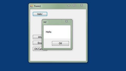 How To: Message Boxes In Visual Basic 2008 / 2010 / 2012