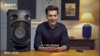 Work | ActorsCarved Studio Films | Sony MHC V21D High Power Party Speaker with BLUETOOTH Technology