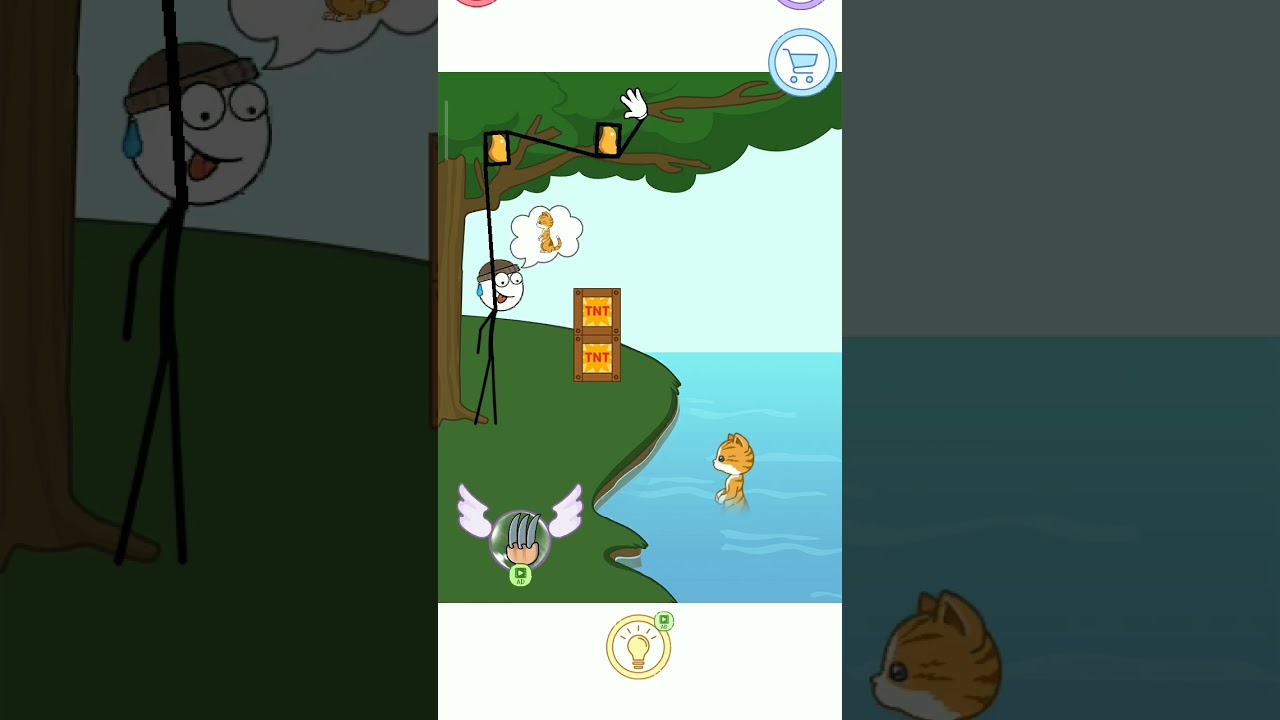 Stickman thief puzzle