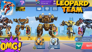 Mech Arena - Gameplay Walkthrough part 357 - LEOPARD Team XDD🔥(iOS,Android)