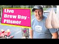 Party time brewing  live brew day  pilsner  biab 60l15g