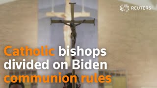 Catholic bishops debate Biden's abortion stance