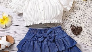 stylish baby girl summer design