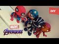 Los vengadores | Tutorial ° Capitán América - Spiderman ° Porcelana fría - Plastilina - Polymer clay