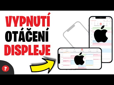 Jak VYPNOUT OTÁČENÍ DISPLEJE v iPhonu | Návod | iPhone / Telefon