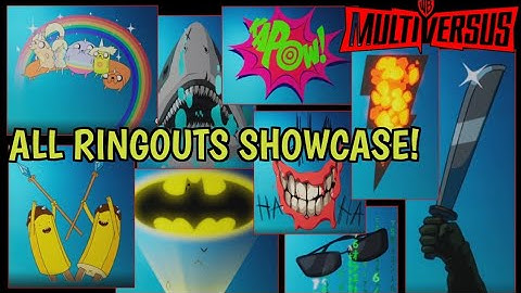 Multiversus. All Ringout Animations Showcase. August 2024