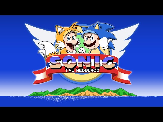 Super Mario and Luigi in Sonic the Hedgehog Animation - GAME SHENANIGANS! 🍄🌌🍄 class=