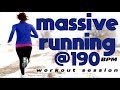 Massive Running Workout Session (Mixed Compilation for Fitness & Workout @190 Bpm)