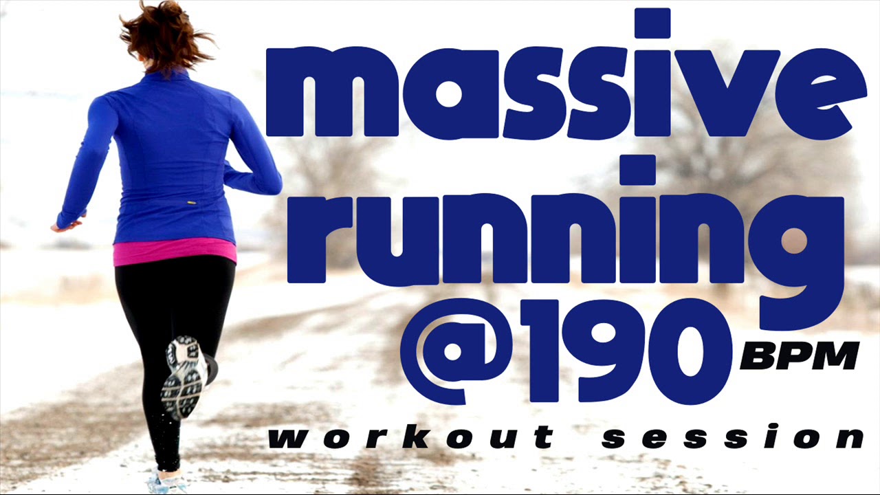 Massive Running Workout Session Mixed Compilation for Fitness  Workout 190 Bpm