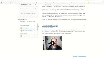 Brightspace Navigation
