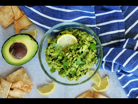 HEALTHY Appetizer Recipe: Avocado Edamame Dip by Everyday Gourmet with Blakely