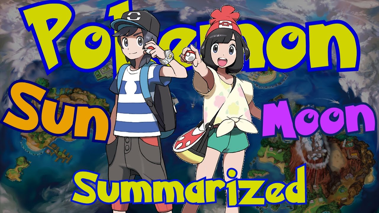 Pokemon: Sun & Moon | Full Game Summarized - YouTube