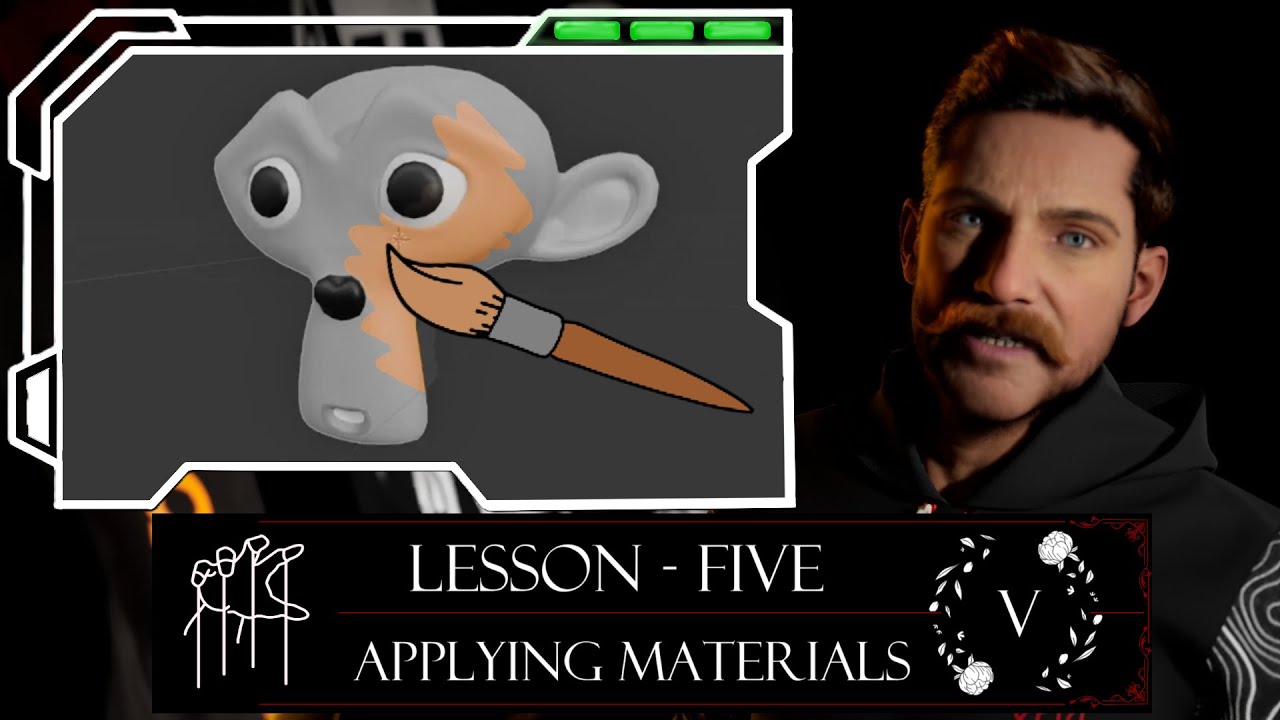 Applying Materials In Blender - 3D Workshop_05 - YouTube