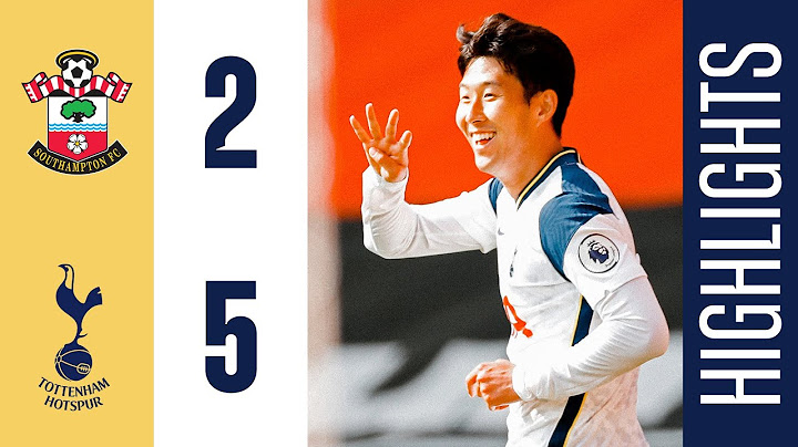 SOUTHAMPTON 2-5 TOTTENHAM HOTSPUR | CLASSIC PREMIER LEAGUE HIGHLIGHTS | SON SCORES FOUR!