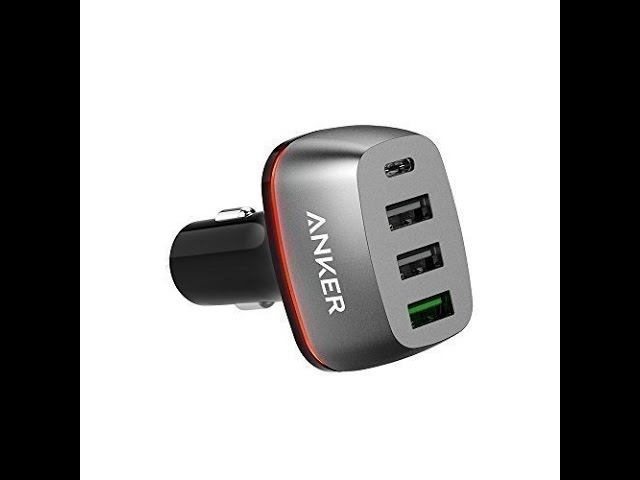 Review: Anker Quick Charge 3.0 & USB Type-C 54W 4-Port USB Car Charger