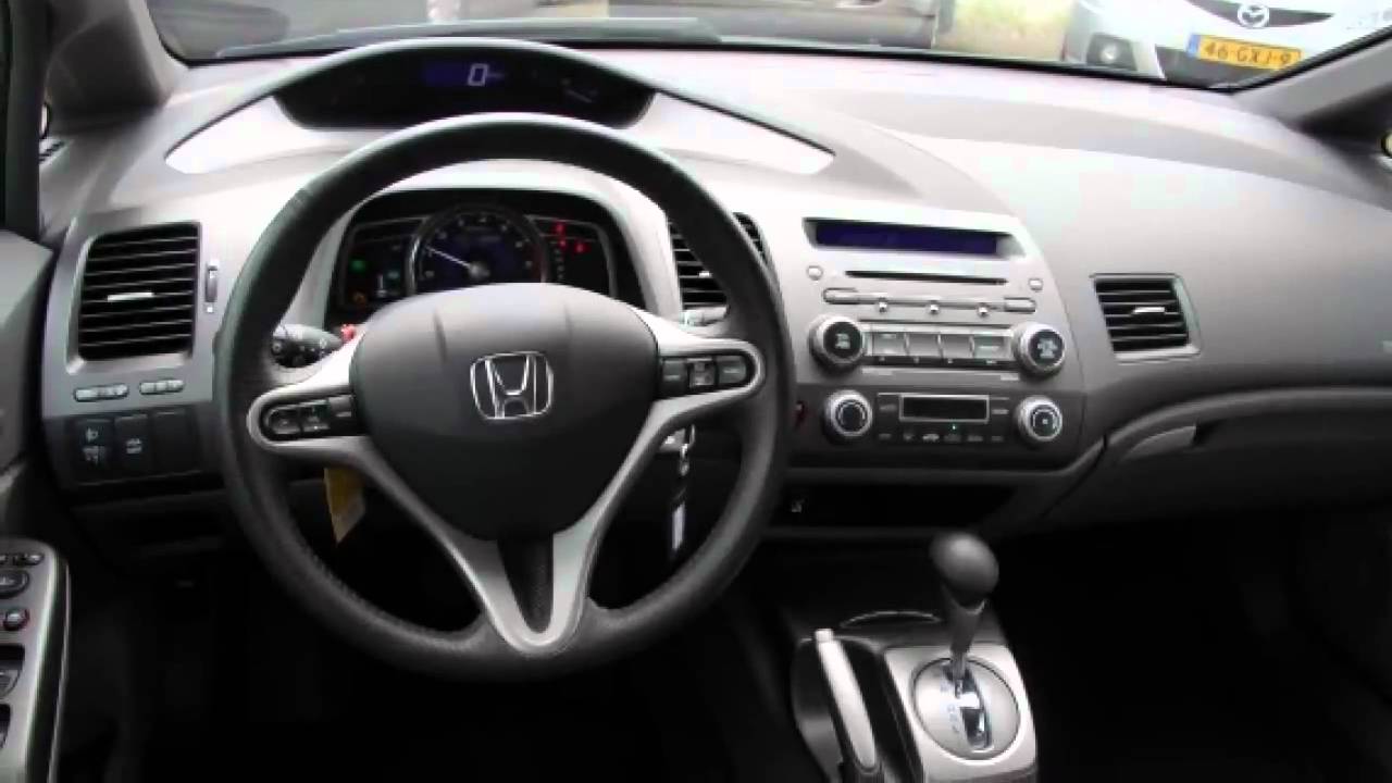 geleider voorspelling inkt Honda Civic 1.3 Hybrid Elegance CVT Automaat - YouTube
