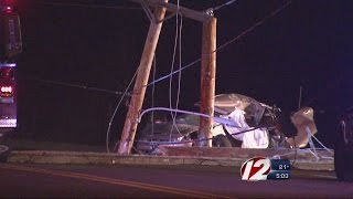 Serious overnight crash in West Warwick