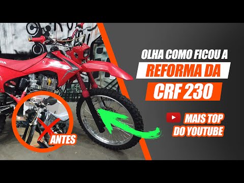, TOP REFORM ON THE CRF 230! TOTAL TRANSFORMATION! THE MOST TOP ON YOUTUBE