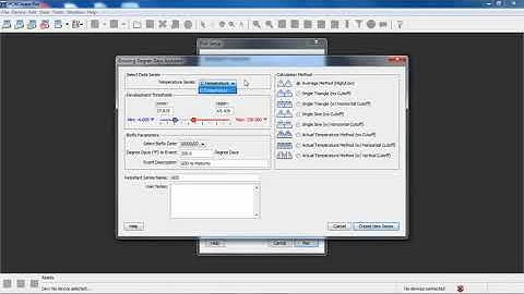 Onset HOBOware Pro Software  Growing Degree Days Assistant