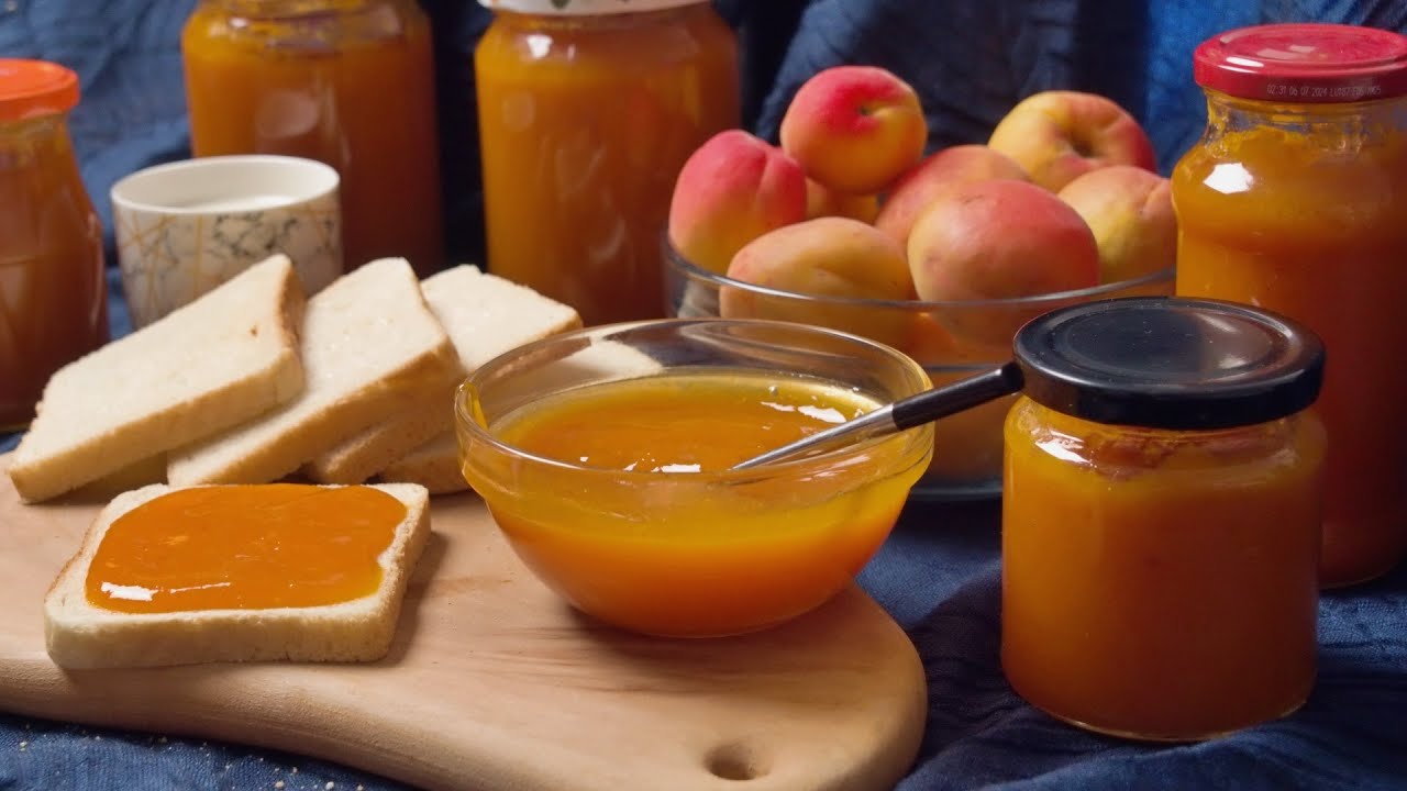 Абрикосовый джем без консервантов.