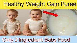Healthy Baby Weight Gain Recipe | Rice Potato Recipe for Babies | Breakfast, Dinner For 1 year Baby screenshot 5