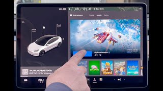 EVERY Arcade Game on a Tesla 🕹️ #Tesla #gaming #arcade
